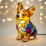 Corgi - Ólomüveg lámpa