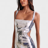 Sparkle Silver - Estélyi ruha