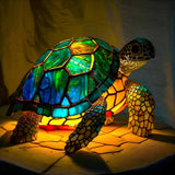 Tortuga - Ólomüveg lámpa