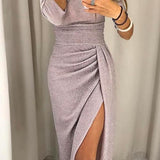 Erika - Elegáns, vállat szabadon hagyó ruha