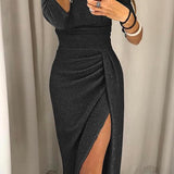 Erika - Elegáns, vállat szabadon hagyó ruha