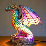 Dragón - Ólomüveg lámpa