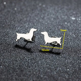 Eszter - Dachshund fülbevaló