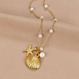 Dalma - Aria shell magic necklace