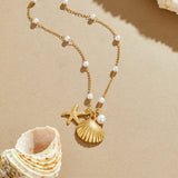 Dalma - Aria shell magic necklace