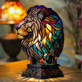 León - Ólomüveg Lámpa
