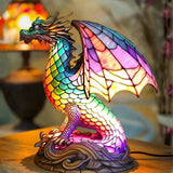 Dragón - Ólomüveg lámpa