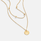 Valeria - Rétegelt lemezes nyaklánc